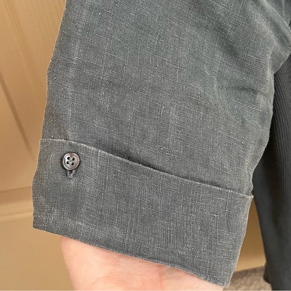 James Perse linen button down top - Picture 9 of 10